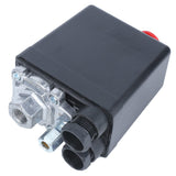 1 x RAW Customer Returns Disposable Air Compressor Pressure Switch Central Pneumatic Control Valve Air Valve Single Hole Replacement 0.5-1.2MPa 72.5-175psi 220V G1 4  - RRP €24.0