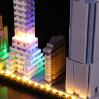 1 x RAW Customer Returns BrickBling LED Lighting for Lego 21028 Architecture New York City Collectible Kit No Lego Model Included, Only Lights , DIY Lighting Kit for New York, Decoration Light for 21028... - RRP €30.24