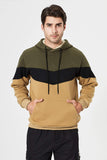 1 x RAW Customer Returns LBL Men s Hooded Sweatshirt Bright Colors Long Sleeve Pullover Kangaroo Pocket for Winter and Autumn Green M - RRP €44.93