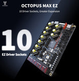 1 x RAW Customer Returns BIGTREETECH Octopus Max EZ V1.0 Control Board 32 Bit New Upgrade Octopus Pro Motherboard, Compatible EZ2209 Stepper Driver, Support Running Clipper Firmware DIY Upgrade 3D Printer - RRP €110.92