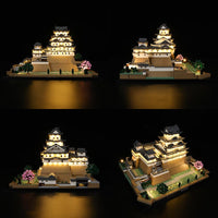 1 x RAW Customer Returns Kyglaring LED Lighting Kit No Model - Compatible with Lego-21060 Architecture Himeji Castle Building Blocks Model Set - Only LEDs, No Brick Set RC Version  - RRP €61.99