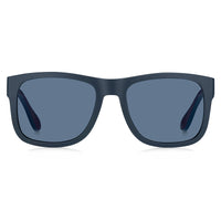 1 x RAW Customer Returns Tommy Hilfiger TH 1556 S 8RU 53KU TH23 Unisex Blue Red Sunglasses - RRP €64.03