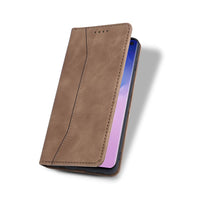 1 x Brand New UEEBAI Wallet Case for Samsung Galaxy A51, Vintage Matte PU Leather Wallet Flip Cover Card Slots Magnetic Closure Shockproof Folio Stand Function - Brown - RRP €12.99