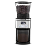 1 x RAW Customer Returns AMZCHEF Electric Coffee Grinder 160W 30 Coarse to Fine Grind Settings 1-12 Cups or Up to 40 Seconds Strawberry Coffee Grinder 300g capacity LCD Screen and Digital Timer - RRP €105.24