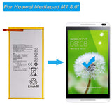 1 x RAW Customer Returns E-yiiviil Replacement Battery HB3080G1EBC Compatible with Huawei MediaPad T3 10 Mediapad M3 lite 8.0 EE Eagle S8-301L S8-301U S8-301w S8-303L with Tools - RRP €23.98