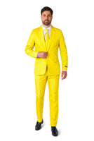 1 x RAW Customer Returns Suitmeister Party Costumes for Men - Solid Color Suit for Costumes for Carnival, Halloween Parties and Theme Parties - Yellow - Size M - RRP €45.32