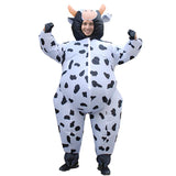 1 x RAW Customer Returns AirSuit Inflatable Costume Cow Unusual inflatable costume Premium quality Adult size Polyester Comfortable to wear Resistant With inflation system OriginalCup  - RRP €39.99