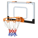 2 x Brand New FUNJEPE Wall Mounted Basketball Hoop, 18 x 12 Shatterproof Transparent Background, All Weather Net, Indoor Outdoor Basketball Game Wall Door Include 1 Balls and Air Pump  - RRP €81.4