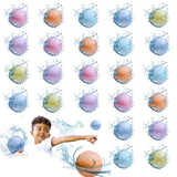 17 x Brand New Hooolee Water Bombs Reusable, 24 Pack Sustainable Water Bombs Reusable Water Bombs for Pool Party, Children s Outdoor Water Games, Summer Outdoor Games, Bath Beach Toys - RRP €239.87