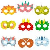 1 x Brand New JAHEMU Dinosaur Animal Masks Dino Paper Masks Children s Masks Halloween Mask Party Masks Christmas Birthday Gifts for Children 9 Pieces - RRP €19.2