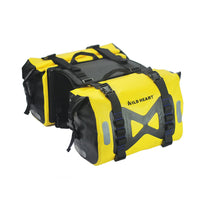 1 x RAW Customer Returns WILD Heart waterproof bag motorcycle saddle bag 50L tank bag motor side bag yellow  - RRP €127.93