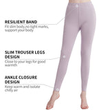 4 x Brand New Fomolom thermal underwear women s plain ultra-soft long thermal underwear ski underwear warm thermal underwear set - RRP €96.76