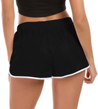 1 x RAW Customer Returns Rave on Friday Women s Swim Shorts Short Swim Trunks Summer Black Elegant Beach Shorts Quick-drying Swimming Shorts Gym Boardshorts with Pockets, XS, 34 - RRP €21.99