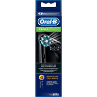 1 x RAW Customer Returns Oral-B 80318302 hair brush 4 piece s Black - Head 4 piece s , Black, 22 g, Oral-B Genius Oral-B Smart, Oral-B Pro, Oral-B Vitality, Oral-B Trizone, Oral-B Teen, Oral-B..., 18 mm, 60 mm  - RRP €22.99