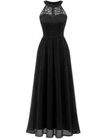 1 x RAW Customer Returns Wedtrend Women s Cocktail Dress Elegant Wedding Evening Dress Short Chiffon Dress, Black, M-36 38 40 - RRP €64.52