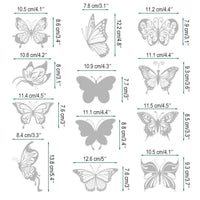 9 x Brand New 48 pieces butterfly anti-collision window clings stickers, window pictures, window stickers, decals, wall stickers, wall decoration for apartment, room decoration - RRP €104.67