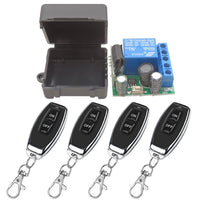 1 x RAW Customer Returns ThisRC radio remote control switch 5V 12V 24V 30V 1 channel radio control relay receiver with 4 transmitter key chains potential-free contacts relay controller - RRP €26.99