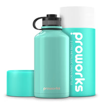 1 x RAW Customer Returns PROWORKS 2 Liter Water Bottle Metal Stainless Steel Water Bottle, Cold Drinks for 24 or 12 Hours Hot, BPA Free, Leakproof Water Bottle for Sports, Hiking, and Camping - Pastel Lavender - RRP €36.02