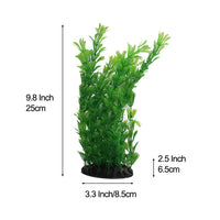 1 x RAW Customer Returns Vivifying Artificial Aquarium Plants, 2 Pack 25cm Tall Plastic Plant for Fish Tanks - RRP €15.99