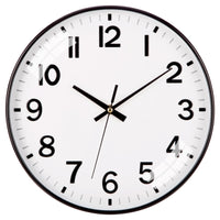 5 x Brand New VIVILINEN Wall Clock Without Ticking Sounds Modern Quartz Silent Wall Clock Non Ticking Marble Battery Operated Clock Hanging Clock for Living Room Bedroom Office Kitchen 30 x 30 cm 12 inches Type-3  - RRP €70.55