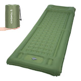 1 x RAW Customer Returns TOMSHOO sleeping mat 1 2 person camping outdoor, ultralight inflatable air mattress with foot press pump, integrated pillow, storage bag, camping mattresses sleeping mat for hiking, more - RRP €37.3