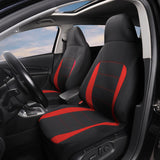 1 x RAW Customer Returns AUTOYOUTH Car Seat Covers Front Seats Bucket Seat Covers Car One-Piece Car Seat Protector Interior Universal Fit Car Seat Covers Car Seat Cover for Car Seat Accessories, Red - RRP €33.43