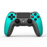 1 x RAW Customer Returns NK Wireless Controller for PS4 PS3 PC Mobile - Wireless Controller with Dualshock, 6-axis detection function, LED light, touch panel, headphone jack, incl. charging cable - Blue - RRP €23.99