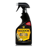 1 x RAW Customer Returns Maddox Detail - Leather Care Kit 500ml Leather shampoo and conditioner Including microfiber Car upholstery cleaning set car shampoo - RRP €32.4