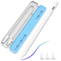 1 x RAW Customer Returns Pen, Pencil for Apple iPad 2018-2022 , Stylus Pen for iPad Pro 11 12.9 3rd 4th 5th 6th , Air 3 4 5, Mini 5 6, iPad 6 . 7. 8th. 9. 10. Generation, Palm Rejection, Tilt Function, Magnetic - RRP €26.21