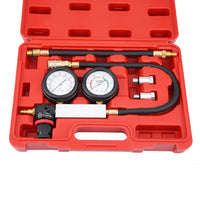 1 x RAW Customer Returns Cylinder Pressure Test Kit, Leak Tester with Gauge, 4 Piece Universal Car Vehicle Compression Pressure Tester Set, Leak Test Detector Set - RRP €40.49