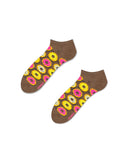 2 x Brand New ZOOKSY - Women s Men s Children s Funny MixTURY Donut Sneaker Socks Gift - 2 Pairs - Donut - Sizes 30-35 - RRP €55.2