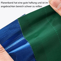 41 x Brand New YA LOTUS tarpaulin patches for fabric tarpaulins 7.5M X10CM, tarpaulin tape super repair tape, tarpaulin repair tape for all-purpose tarpaulin truck tarpaulin, awning, tent - PE green - RRP €1082.4