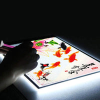 1 x RAW Customer Returns LED Copy Board A4 Light Box Portable LED Light Box USB Tracer Dimmable Light Box Artcraft Tracing Light Pad for Artists Drawing Sketching Animation - RRP €16.16