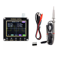 1 x RAW Customer Returns WANGCL 138Pro Portable Handheld Oscilloscope with High Voltage Probe 2.4 TFT Display Mini Digital Oscilloscope - 200KHz Bandwidth and 2.5MS S Sampling Rate - RRP €30.04