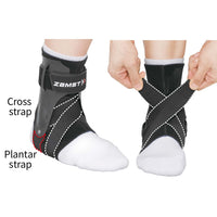 1 x RAW Customer Returns Zamst A2-DX Ankle Brace Adjustable to Prevent Sprains Left - M - Severe Grade III Sprains Chronic Instability - Ideal for Sports - Brace for Ankle Men Women - RRP €70.54