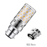 1 x RAW Customer Returns Yiun B22 LED Corn Bulbs12W, 100W Incandescent Equivalent, 1200lm, Warm White 3000K LED Chandelier Bulbs, Decorative Candlestick B22, Non-Dimmable LED Bulb, Pack of 4 - RRP €14.99