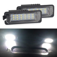 1 x RAW Customer Returns MARCHFA KOLOME LED License Plate Light Compatible with Golf 4, 5, 6 GTi MK4 MK5 New Beetle Passat Saloo Sedan CC Polo Phaeton Lupo Scirocco 2 PZ License Plate Light 2 Pieces - RRP €19.66