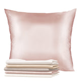 1 x RAW Customer Returns Dreamzie Silk Pillowcase 50x75 - 100 Natural Mulberry Silk 19 Momme - Anti-mite and Hypoallergenic Silk Pillowcases - Rose Clair - RRP €27.99