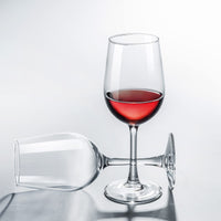 1 x RAW Customer Returns PARACITY Wine Glasses Set, White Wine Glasses, Red Wine Glasses with Long Handle for Red and White Wine - 350ML Set of 4  - RRP €19.66