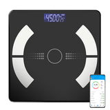 1 x RAW Customer Returns Body fat scale, Bluetooth personal scale with app, digital personal scale, smart digital scale for body fat, BMI, weight, muscle mass, water, protein - RRP €22.57