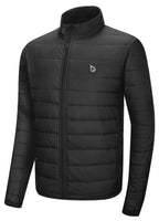 1 x Brand New BALEAF Men s Water-Repellent Puffer Jacket Lightweight Quilted Jacket Outdoor Packable Transition Jacket Winter Warm Down Coat Windproof Winter Coats Black M - RRP €62.99