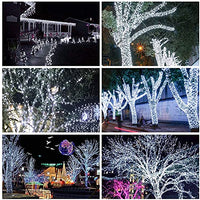 1 x RAW Customer Returns BLOOMWIN Fairy Lights Outdoor 100m 500LEDS Cold White, Fairy Lights Christmas Tree with Plug Outside Inside 31V, Outdoor Fairy Lights Weatherproof Balcony Garden, Lighting Christmas Wedding - RRP €43.99