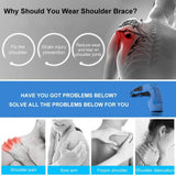 1 x RAW Customer Returns Shoulder Arm Support for Men Women, Left Right Shoulder Brace, Shoulder Band with Hot Cold Compress, for Ac Joint Protection, Shoulder Tendinitis Periarthritis Sprained Pain - RRP €24.84