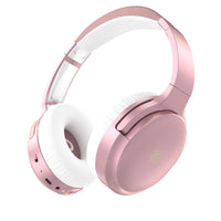 7 x RAW Customer Returns Falebare Wireless Bluetooth Headphones with Active Noise Cancelling - Up to 80 Hours of Battery Life and Fast Charging - with Microphone for Phone Calls, Bluetooth Headset, Lightweight, Comfortable and Foldable, Pink - RRP €212.24