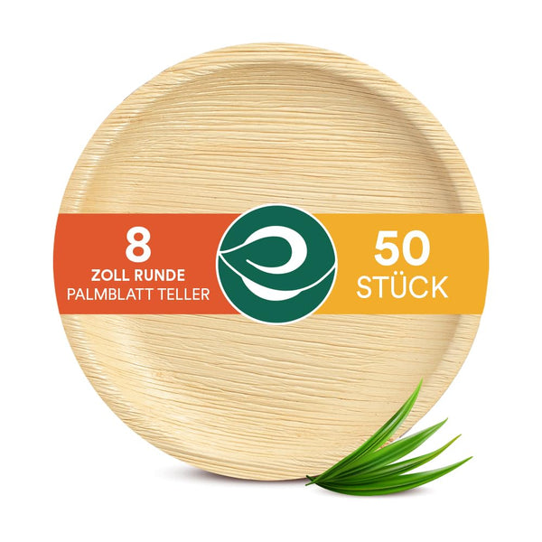 Brand New Pallet - ECO SOUL 100 Disposable Plates - 55 Items - RRP €1474.45