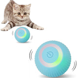 3 x RAW Customer Returns Cat Toy Electric with LED Light Cat Toy Self-employment 360 Degree Ball Interactive Cat Toy Self-Rotating Intelligent USB Rechargeable Cat Toy Ball - RRP €41.97