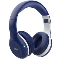 1 x RAW Customer Returns EarFun Bluetooth Headphones for Kids, 85 94dB Volume Control, HiFi Sound, HD Microphone, 40 Hour Battery, Foldable, Adjustable, Wireless Bluetooth Headphones for Kids for School Travel, Blue - RRP €20.16