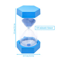 1 x Brand New Hourglass, Sandglass for Kids and Adults, Sand Timer, Time Management Assistant, Creative Gift, Cooking, Brushing Teeth, Countdown - RRP €20.4