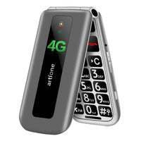 1 x RAW Customer Returns artfone 4G flip phone seniors cell phone cell phone without contract seniors phone pensioners keypad cell phone with charging station 2.4 inch color display, SOS emergency call button, USB-C 1000 Mah battery-black - RRP €49.99