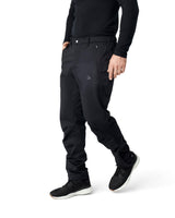 1 x RAW Customer Returns DANISH ENDURANCE Softshell Pants for Men, Fleece Lined, Windproof, Water Repellent, Insulating, Black, L - RRP €62.95